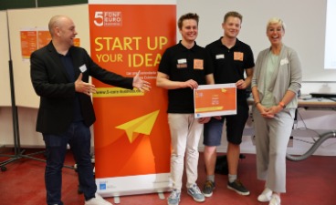 Gewinner des 1. Preises beim Finale in Kempten